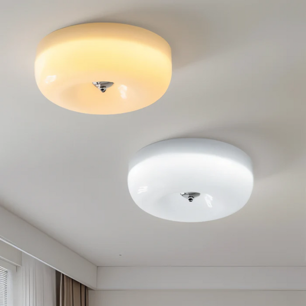 Nordluxa Halo LED Deckenleuchte Wohnzimmer modern skandinavisch rund Glas