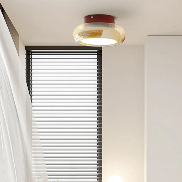 LED Deckenleuchte Vintage Look für Wohnzimmer Schlafzimmer Küche