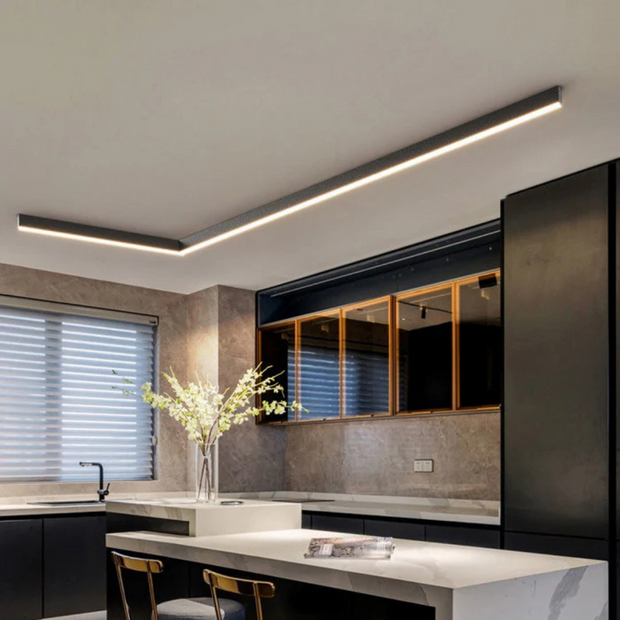 LED Deckenleuchte dimmbar skandinavisches Design energiesparend Wohnzimmer Schlafzimmer