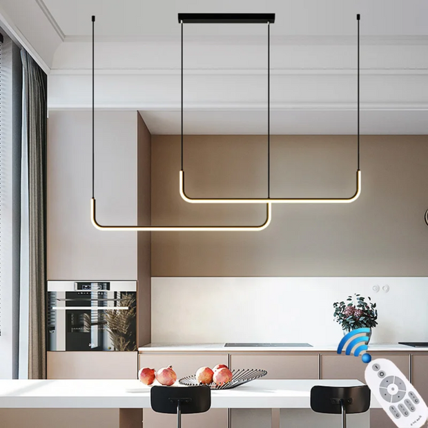 Moderne Esstischlampe dimmbar Design Hängelampe für Esszimmer