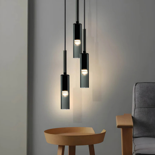 Design Hängelampe Esstisch Glas modern für Wohnzimmer Esszimmer Schlafzimmer
