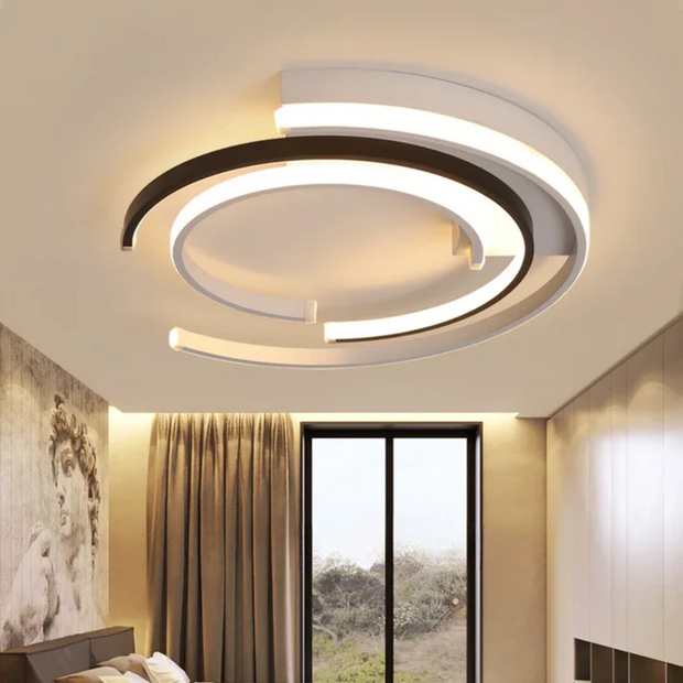 Moderne LED Deckenleuchte für Wohnzimmer Schlafzimmer energiesparend und stilvoll