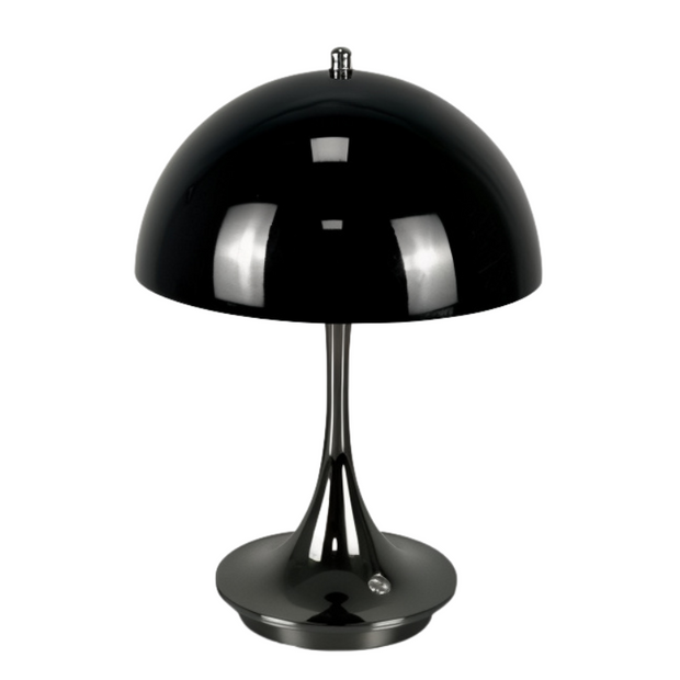 moderne led tischlampe mit touch dimmer pilz design usb aufladbar