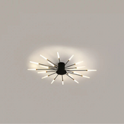 Moderne LED Deckenleuchte Wohnzimmer energiesparend 15m2 LuxHalo