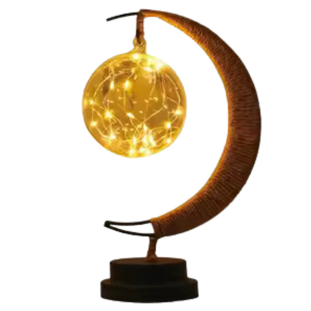 MondGlanz LED Mondlampe für Schlafzimmer Wohnzimmer Kinderzimmer