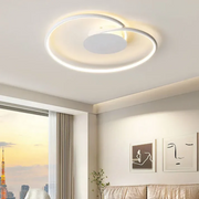 LichtGlamour LED Deckenlampe modern Schlafzimmer Wohnzimmer elegant dimmbar