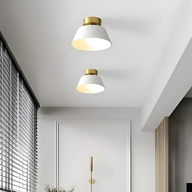 Retro LED Deckenlampe Wohnzimmer Vintage Stil Modern E27