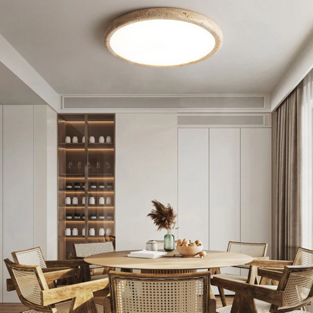 Naturstein Deckenlampe LED Wohnzimmer Schlafzimmer Modern
