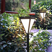 Tierfreundliche Solar Außenlampe Garten LED warmweiß wetterfest ohne Strom