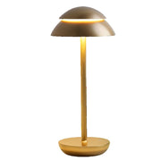 Elegante dimmbare LED Tischlampe kabellos aus Aluminium für stilvolles Zuhause