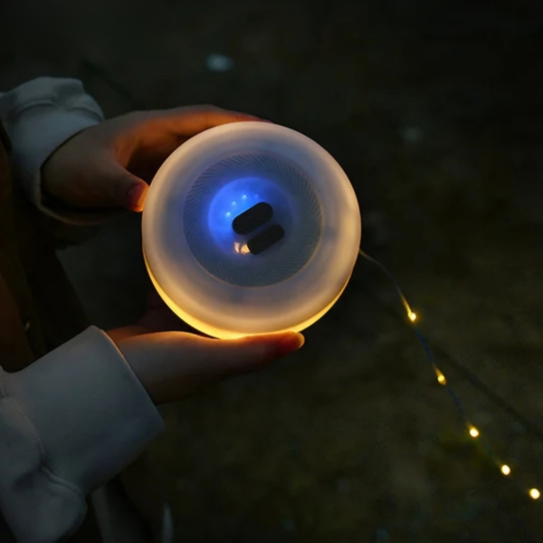 LichtFlex Campline tragbare dimmbare LED Lichterkette für Camping Garten Innen