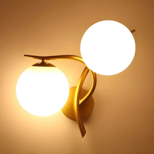 GlasGold Wandlicht