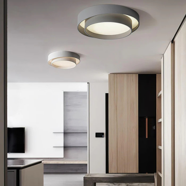 Moderne LED Deckenleuchte dimmbar für Wohnzimmer und Schlafzimmer