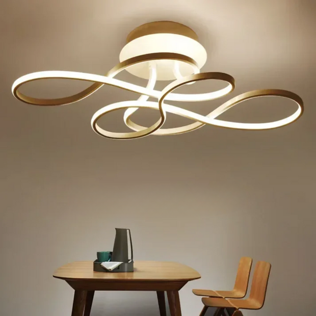 LumenLuxe moderne LED Deckenleuchte für Wohnzimmer und Schlafzimmer kaufen