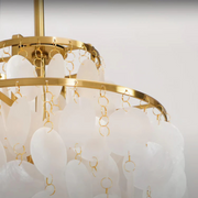 Muschel Hängelampe für Esstisch Wohnzimmer Vintage Look