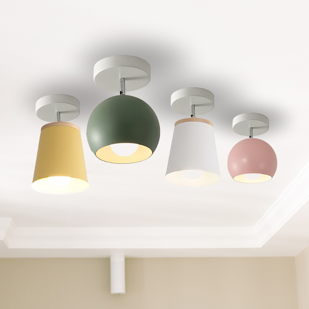 Moderne Deckenlampe warmweiß skandinavisches Design Wohnzimmer Schlafzimmer