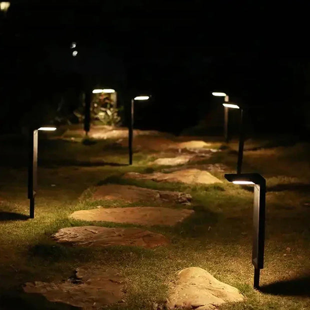 Tierfreundliche Solar Gartenleuchten Set LED Blumenlicht für Außenbereiche
