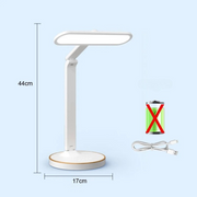 LED Tischlampe mit Uhr Modernes Design Energiesparend und Touch Steuerung