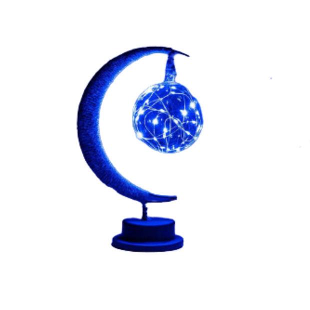 MondGlanz LED Mondlampe für Schlafzimmer Wohnzimmer Kinderzimmer