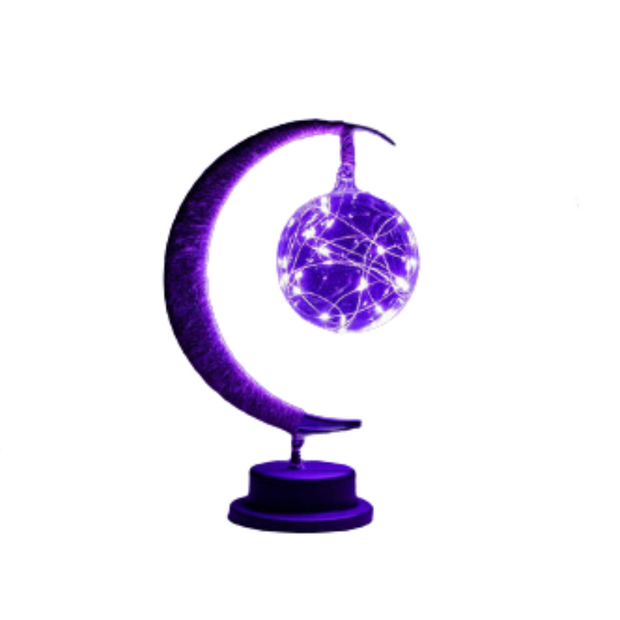 MondGlanz LED Mondlampe für Schlafzimmer Wohnzimmer Kinderzimmer