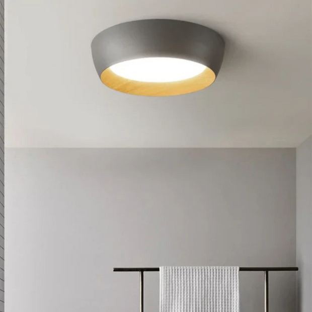 Skandinavische LED Deckenleuchte NordLuma für Wohnzimmer Schlafzimmer Flur