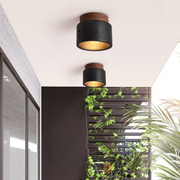 Deckenlampe aus Stein modern rustikal für Wohnzimmer Flur Schlafzimmer
