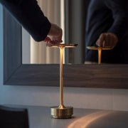 Kristallux oder LichtWerk Stufenlos dimmbare LED-Lampe Tischlampen