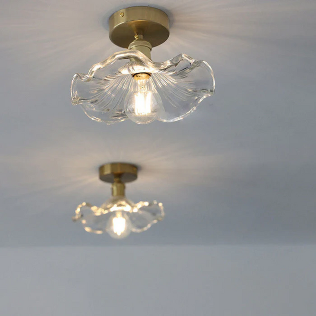 Glasblüte Deckenleuchte Wohnzimmer Schlafzimmer elegant modern Lampe