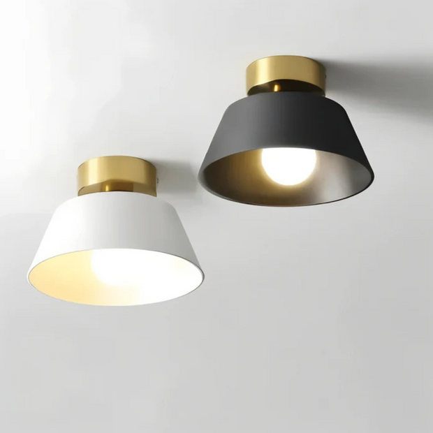 Retro LED Deckenlampe Wohnzimmer Vintage Stil Modern E27