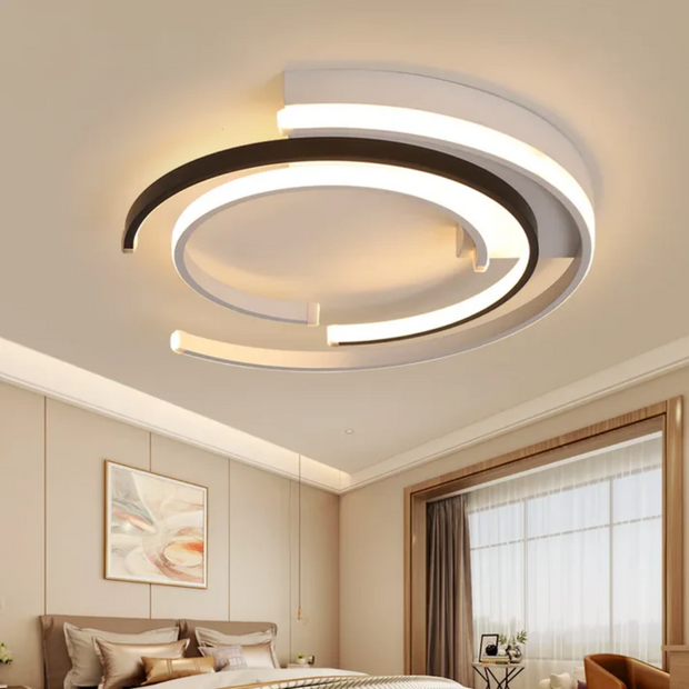 Moderne LED Deckenleuchte für Wohnzimmer Schlafzimmer energiesparend und stilvoll