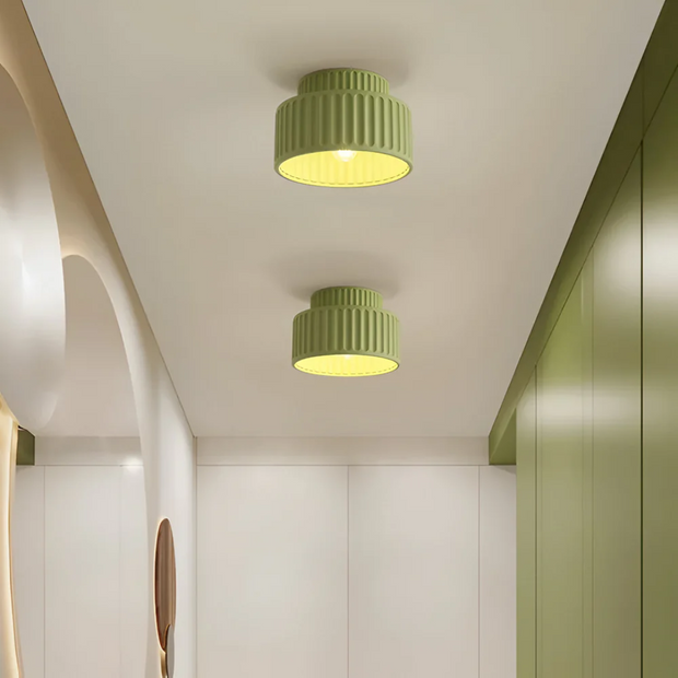 LumoWelle Deckenleuchte modern weiß für Wohnzimmer und Flur