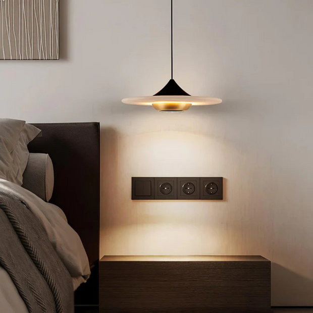 Marmor Hängelampe Wohnzimmer Schlafzimmer LED Designlampe Modern