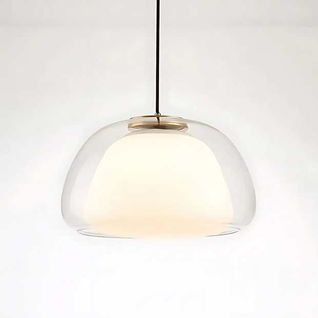 Moderne Milchglas Hängelampe für Wohnzimmer und Esstisch kaufen