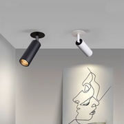 Moderne LED Deckenleuchte Wohnzimmer Schlafzimmer Aluminium rund