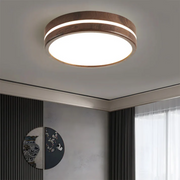 Holz LED Deckenleuchte Wohnzimmer Modern Skandinavisch Holzoptik