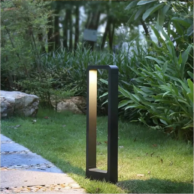 Tierfreundliche Gartenbeleuchtung mit LED Außenlampe schwarz wetterfest IP44