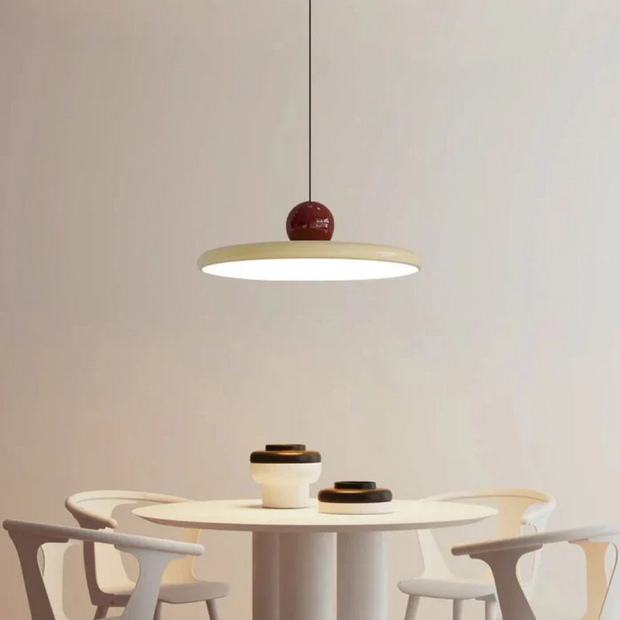 Glas Hängelampe Esszimmer Design Bauhaus Stil für Wohnzimmer Küche Schlafzimmer