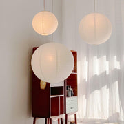 ZenLicht Hängeleuchte | Warmes Licht 2200-3500K | Eisen & Reispapier | E27