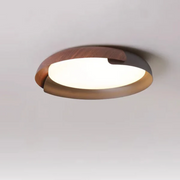 Deckenlampe Holzoptik Schlafzimmer LED warmweiß energieeffizient
