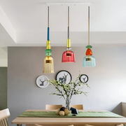 Skandinavische Pendelleuchte bunt für Esszimmer und Wohnzimmer modern