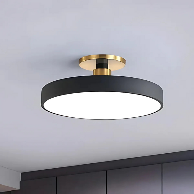 Skandinavische LED Deckenlampe dimmbar für Wohnzimmer Schlafzimmer Küche