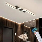 Moderne LED Deckenleuchte Wohnzimmer Schlafzimmer dimmbar warmweiß