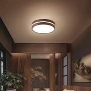 Holz LED Deckenleuchte Wohnzimmer Modern Skandinavisch Holzoptik