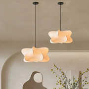 Japanische Wabi Sabi Pendelleuchte für Wohnzimmer oder Esstisch