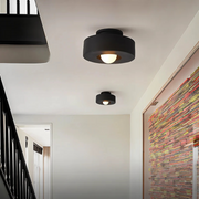 Moderne LED Deckenleuchte rund Wohnzimmer Schlafzimmer energiesparend