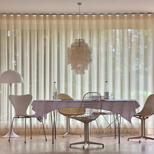Muschel Hängelampe für Esstisch Wohnzimmer Vintage Look