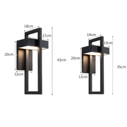 Moderne Außenwandleuchte Marthova Glanzzeit | Elegantes Design, IP65 wetterfest