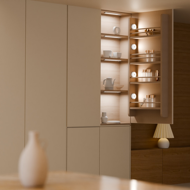 LichtMagnet LED Lampe mit Bewegungsmelder für Wohnzimmer Schlafzimmer Küche und Flur