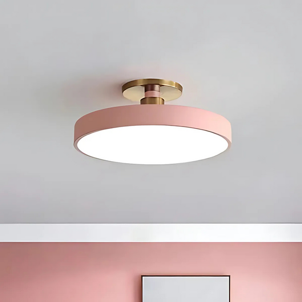 Skandinavische LED Deckenlampe dimmbar für Wohnzimmer Schlafzimmer Küche