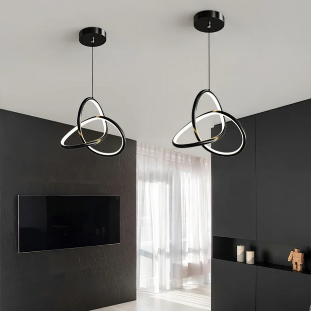 Design Pendelleuchte Esstisch modern LED Esszimmerlampe stilvoll Aluminium